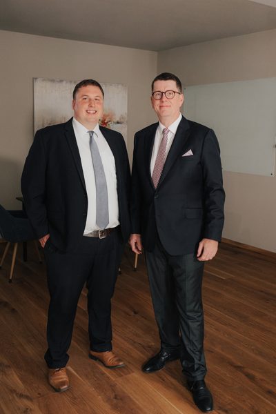 Duo: Arnulf Schaunig (links) + Christian Haberl (rechts)